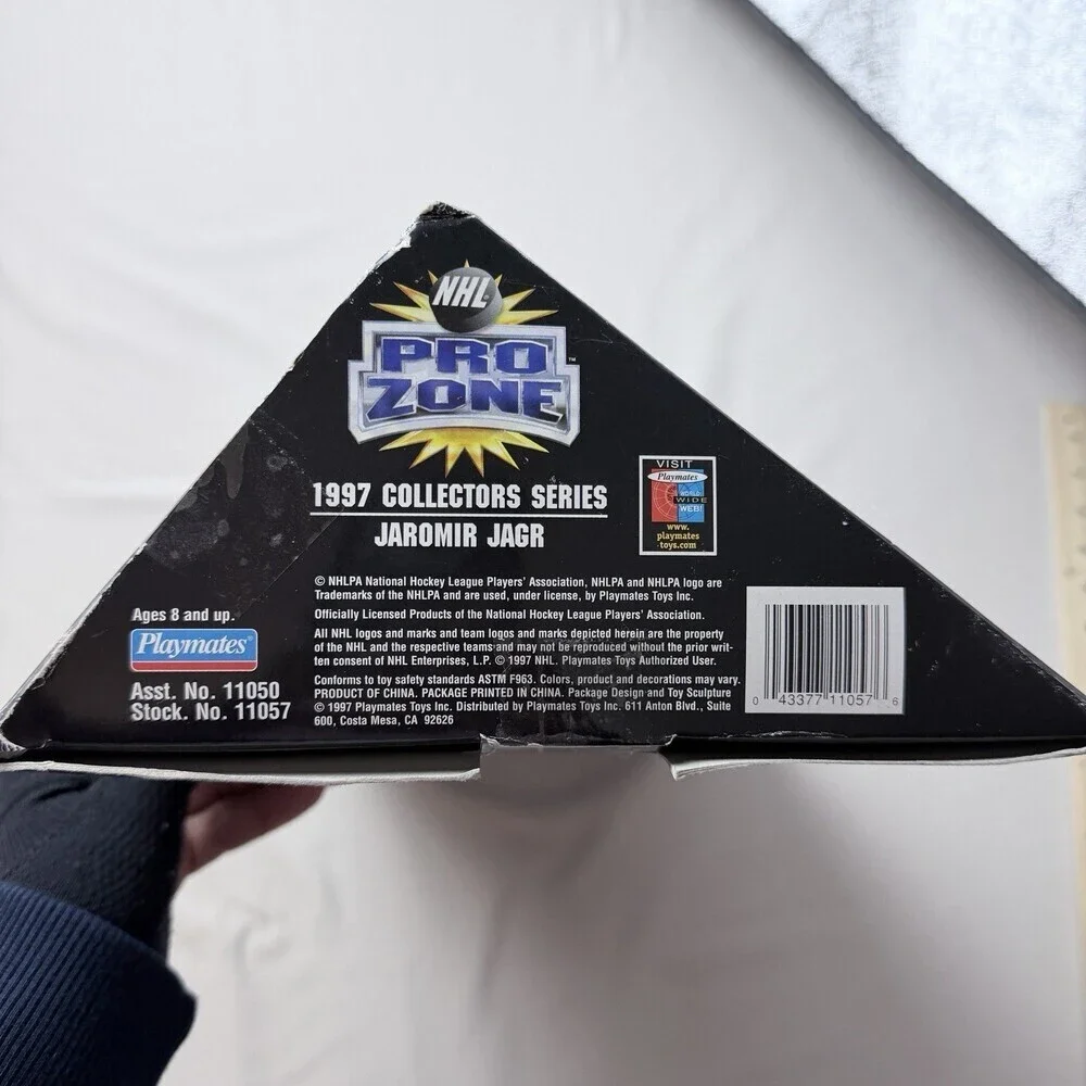 Playmates NHL Pro Zone Jaromir Jagr 12" Vinyl Figure Doll Brand New In Package - Picture 11 of 12